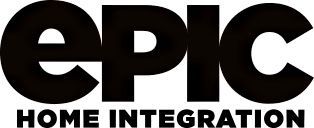 The Epic Home Integration logo is black and white on a white background.