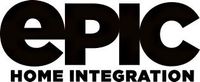 The Epic Home Integration logo is black and white on a white background.