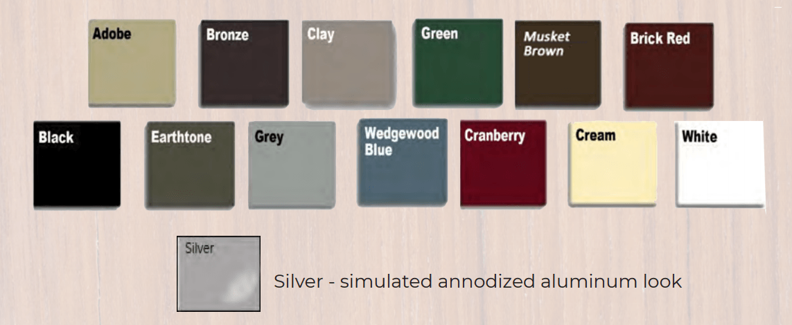 14 Stock Exterior Colors — Lehigh Valley, PA — Zimmerman’s Home Improvement