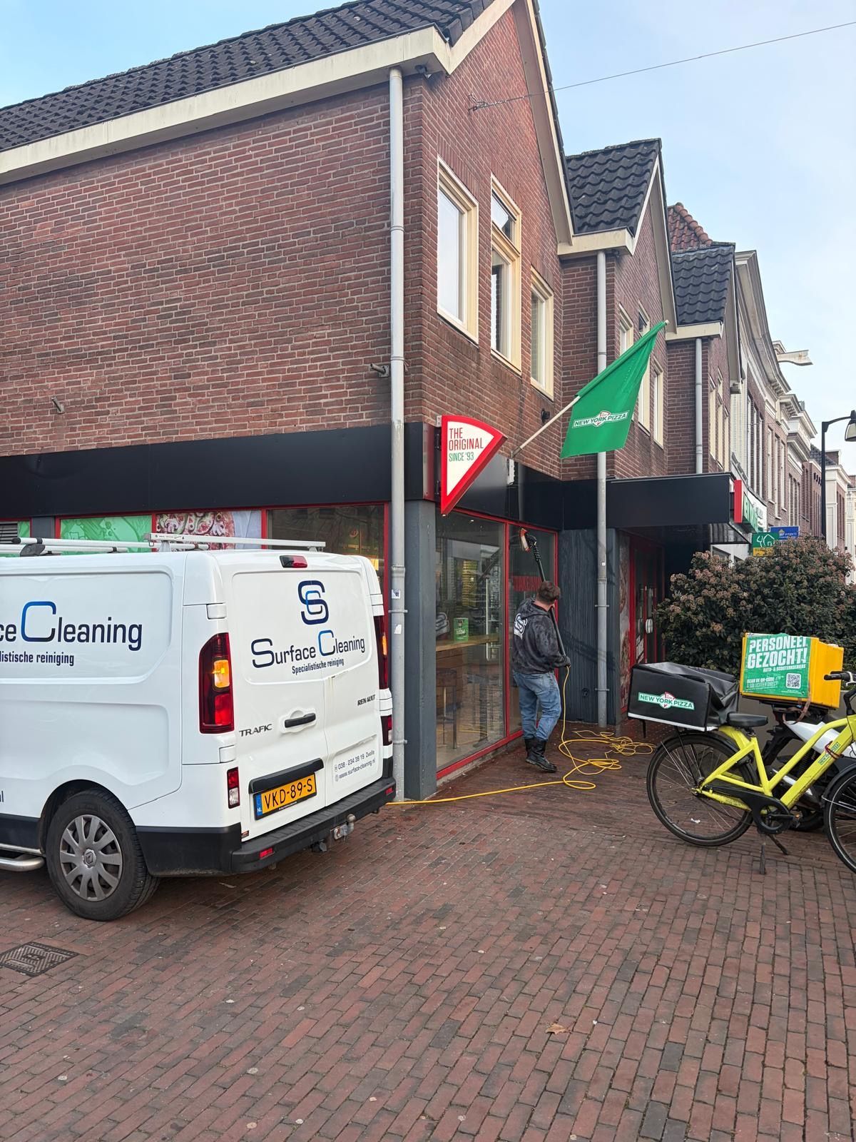 Ramenwassen met osmosewater bij new york pizza Meppel