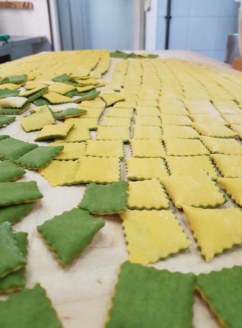 pasta tirata al mattarello