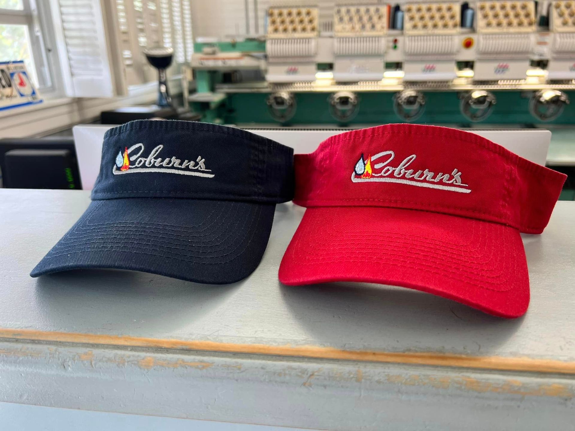 Custom-Embroidered Logos