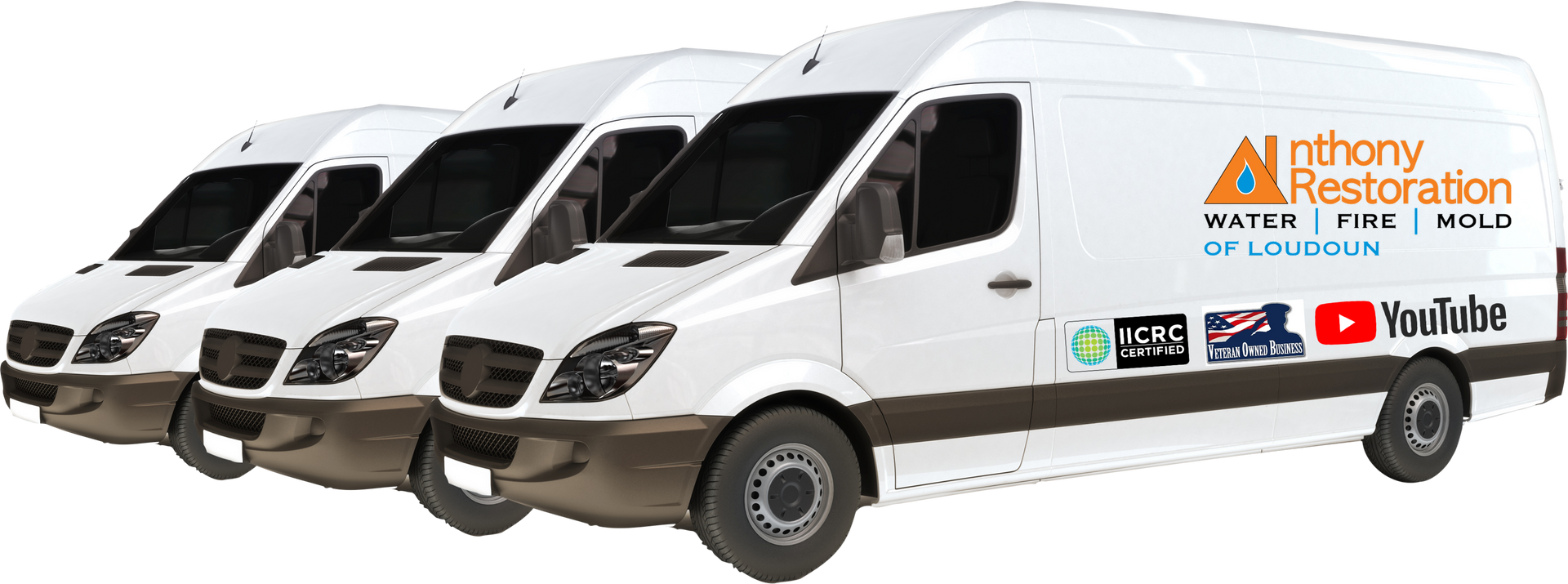 anthony restoration water fire mold experts truck loudoun