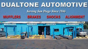 Mufflers — Dualtone Automotive Front in San Diego, CA