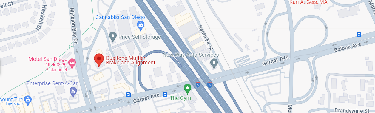 Map | San Diego, CA | Dualtone Automotive