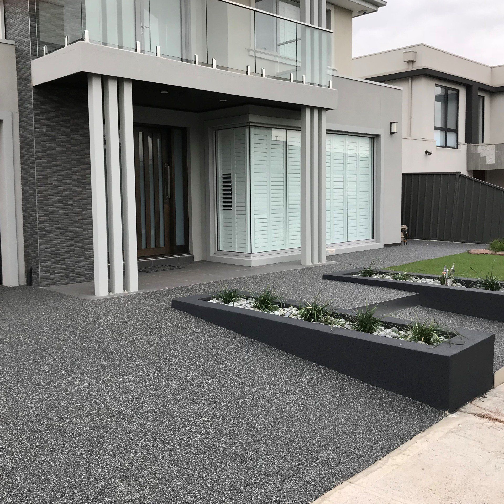 Recovering a driveway
