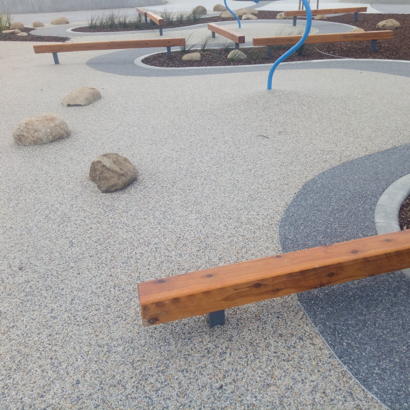 SuperStone on a pathway