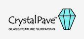 CrystalPave Glass Feature Surfacing Logo