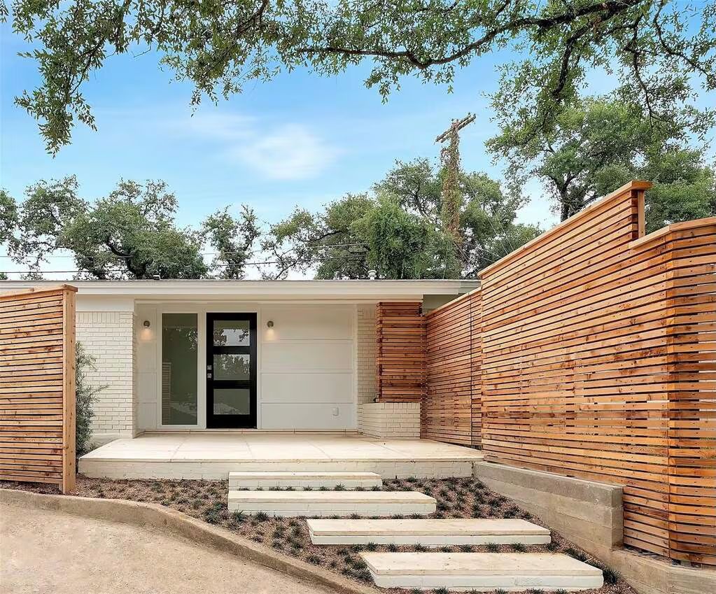 Austin Modern Home Entry
