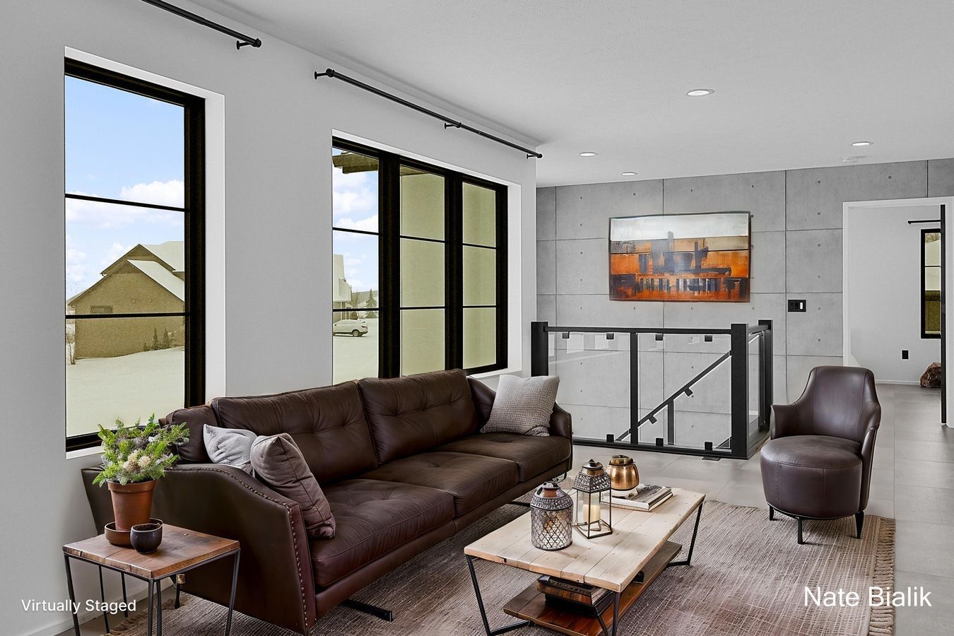 Michigan Modern Home Loft