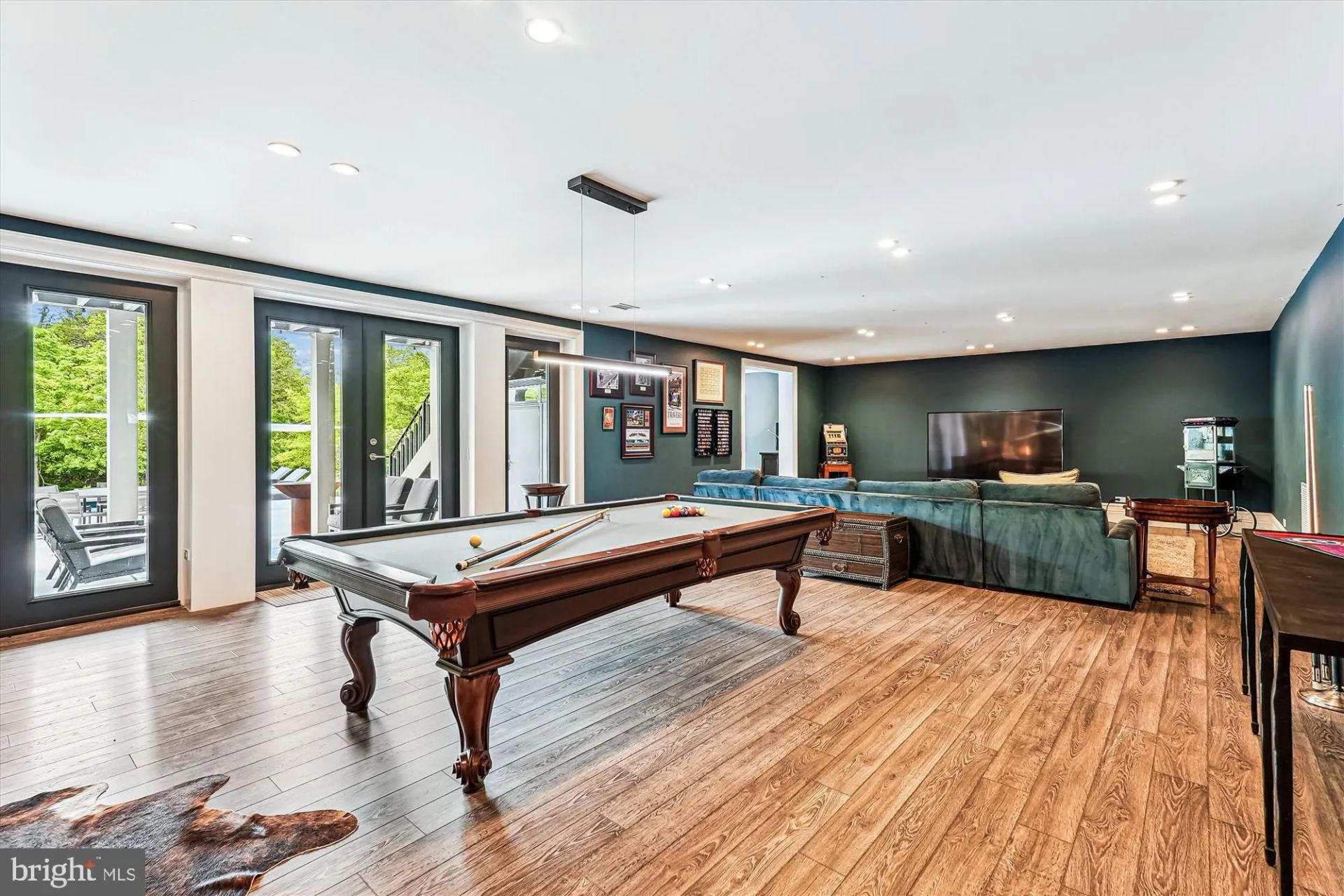 Virginia Modern Home Game Room