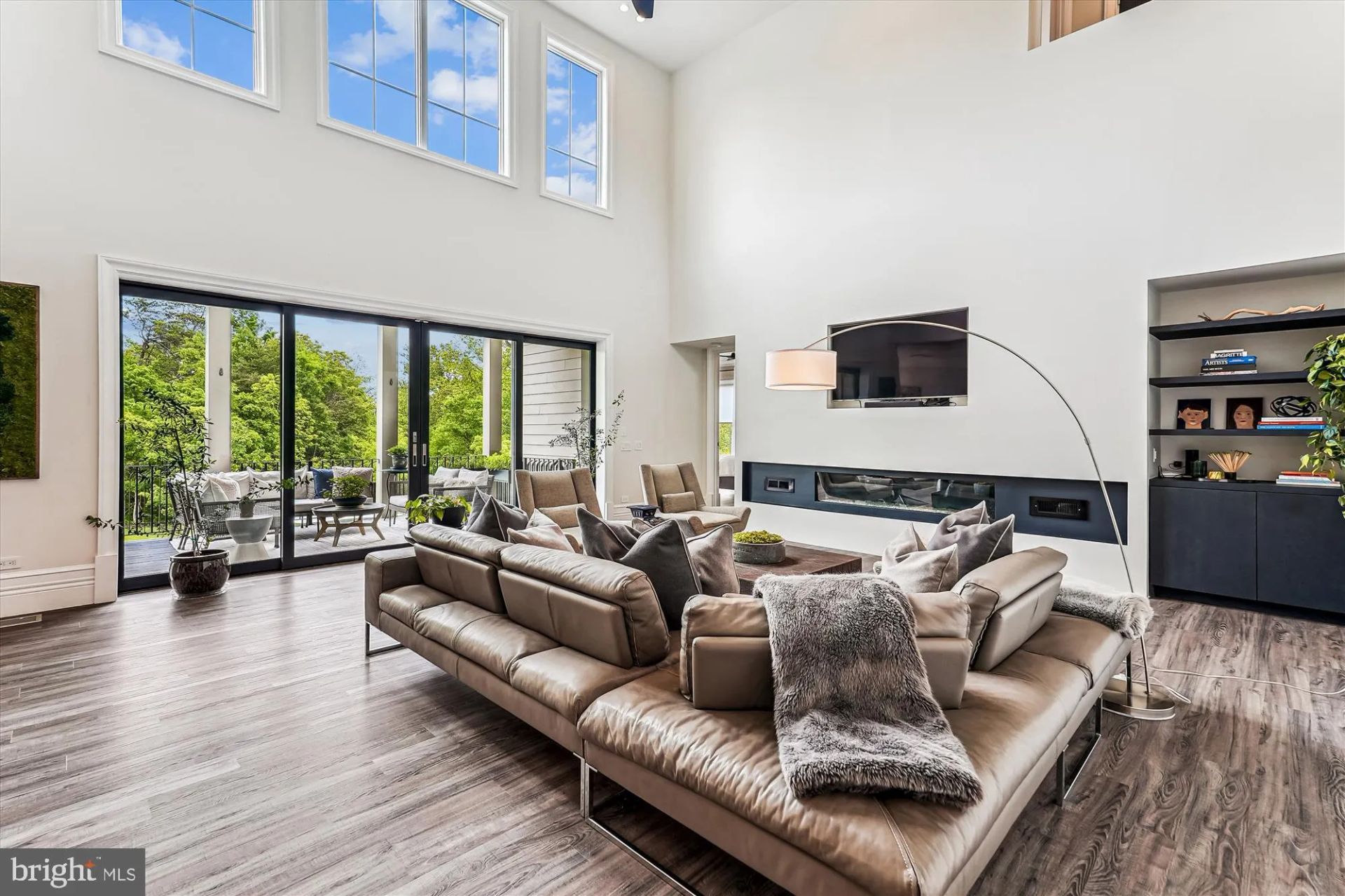 Virginia Modern Home Living Room