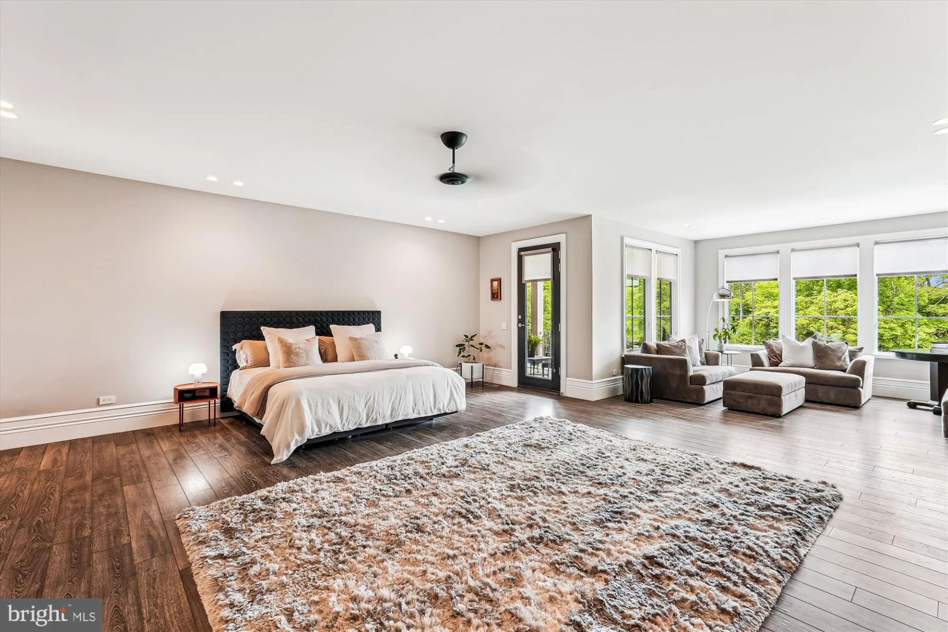 Virginia Modern Home Primary Bedroom