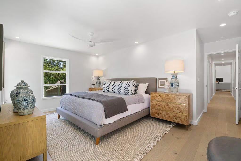 Austin Modern Home Bedroom