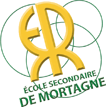 A logo for ecole secondaire de montagne is shown