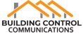 The logo for building control communications is orange and black.
