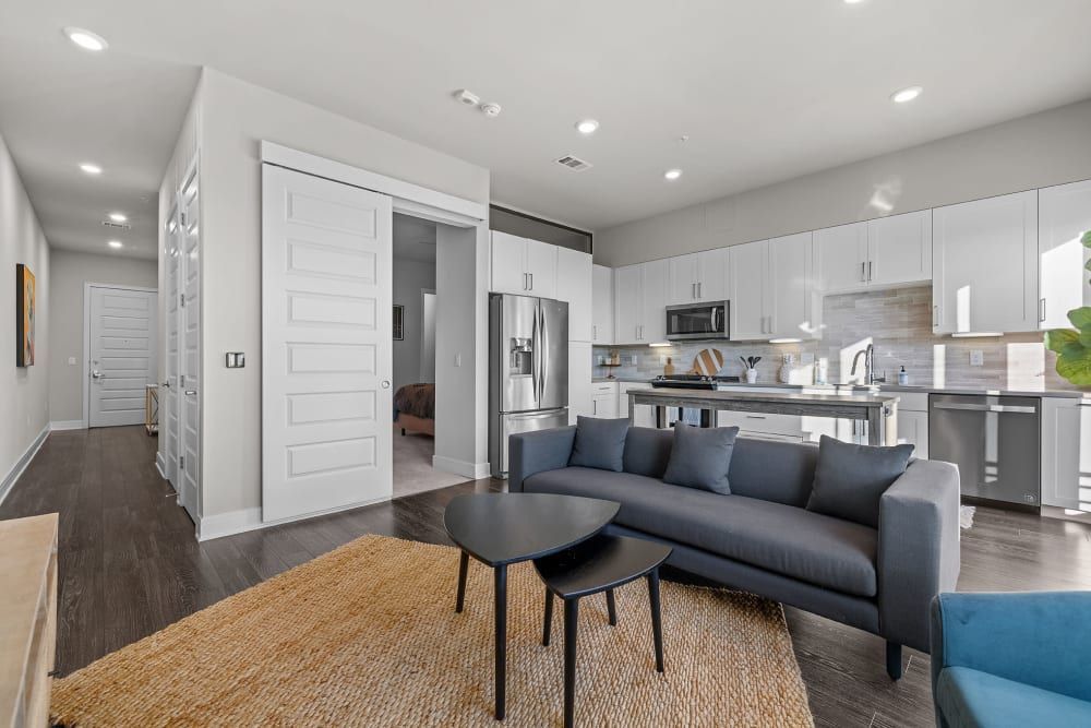 Open Concept Floor Plan at The Clark