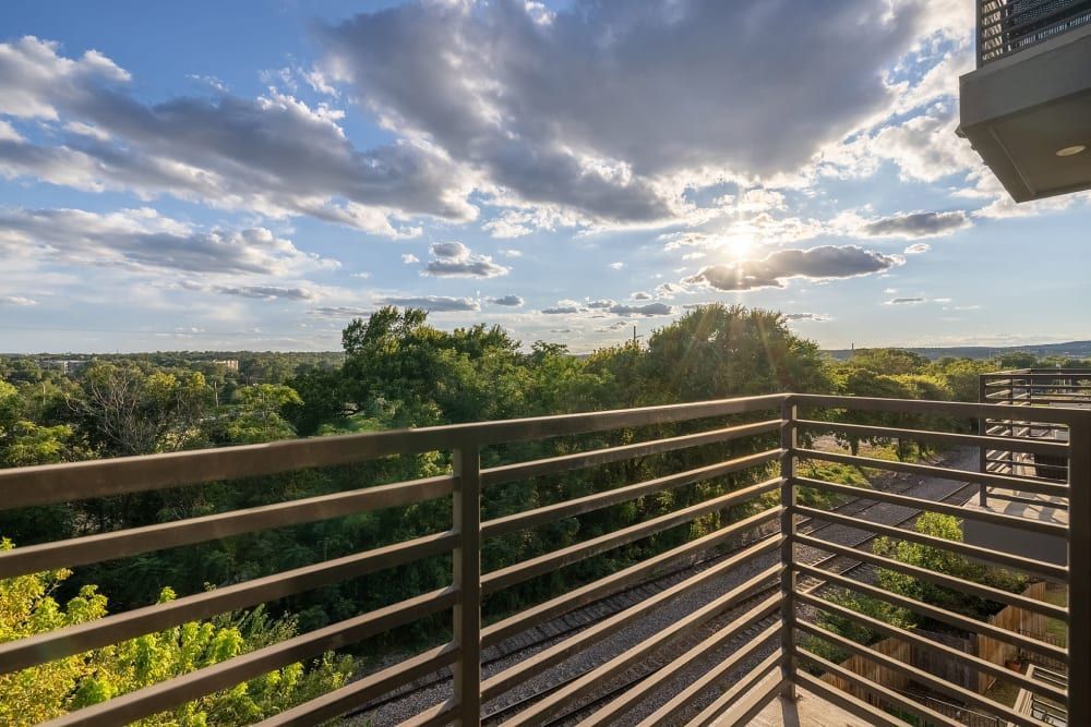 Apartment Balcony at The Clark