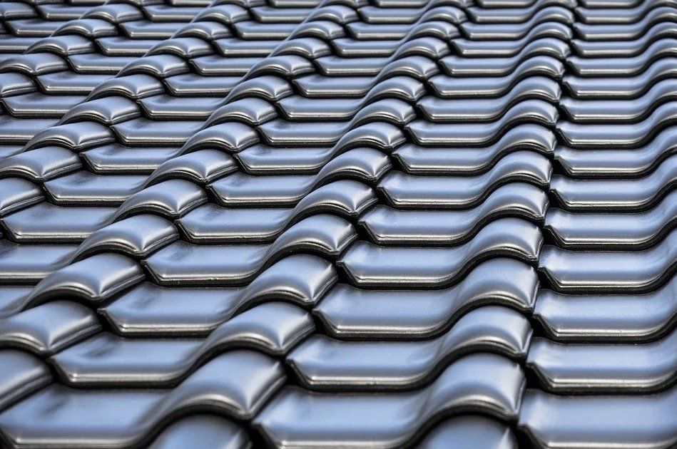 A metal shingles roof