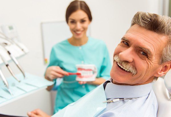 Dental Checkup — Burleigh Denture Clinic in Burleigh Heads, QLD