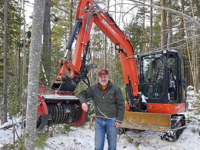 Maine Mulching founder, Mark Beauregard, provides forestry mulching services near you.