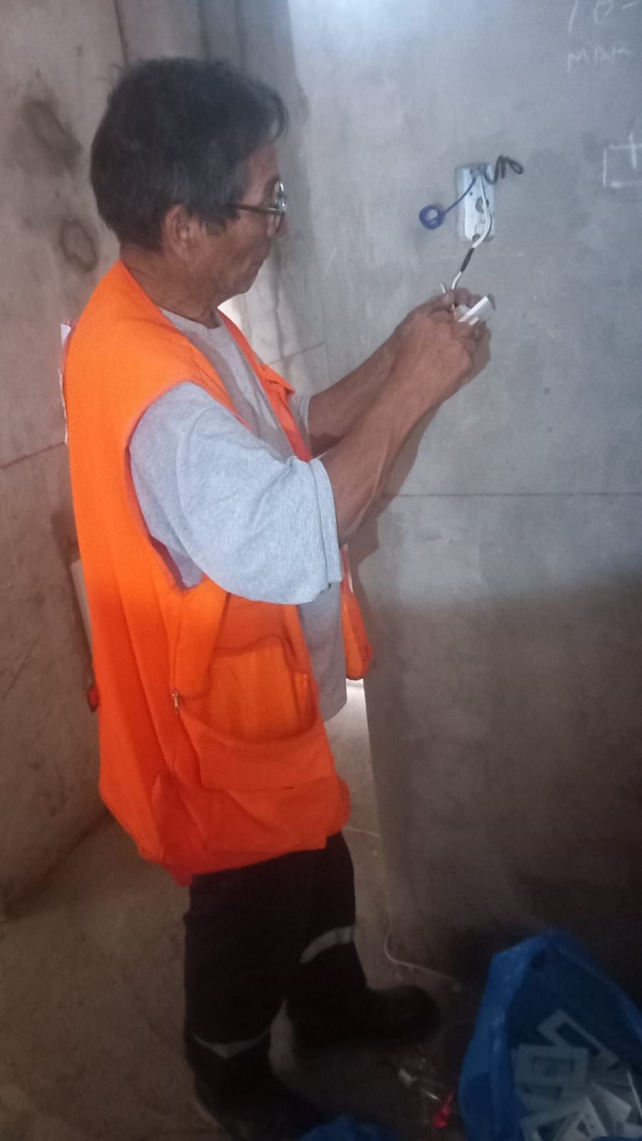 trabajos de construcción