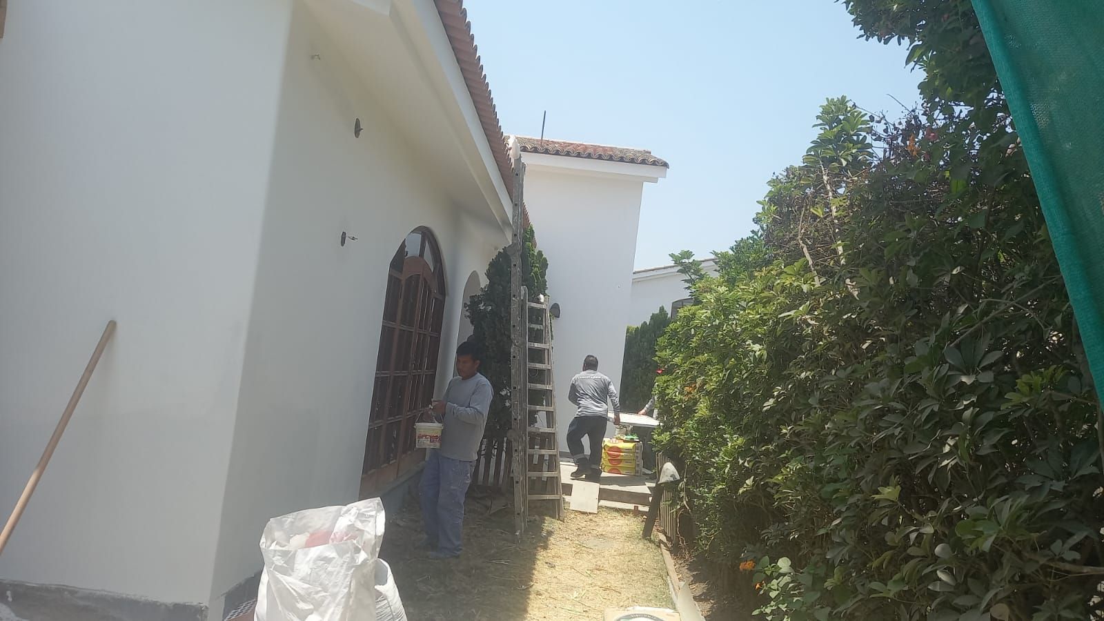 trabajos de construcción