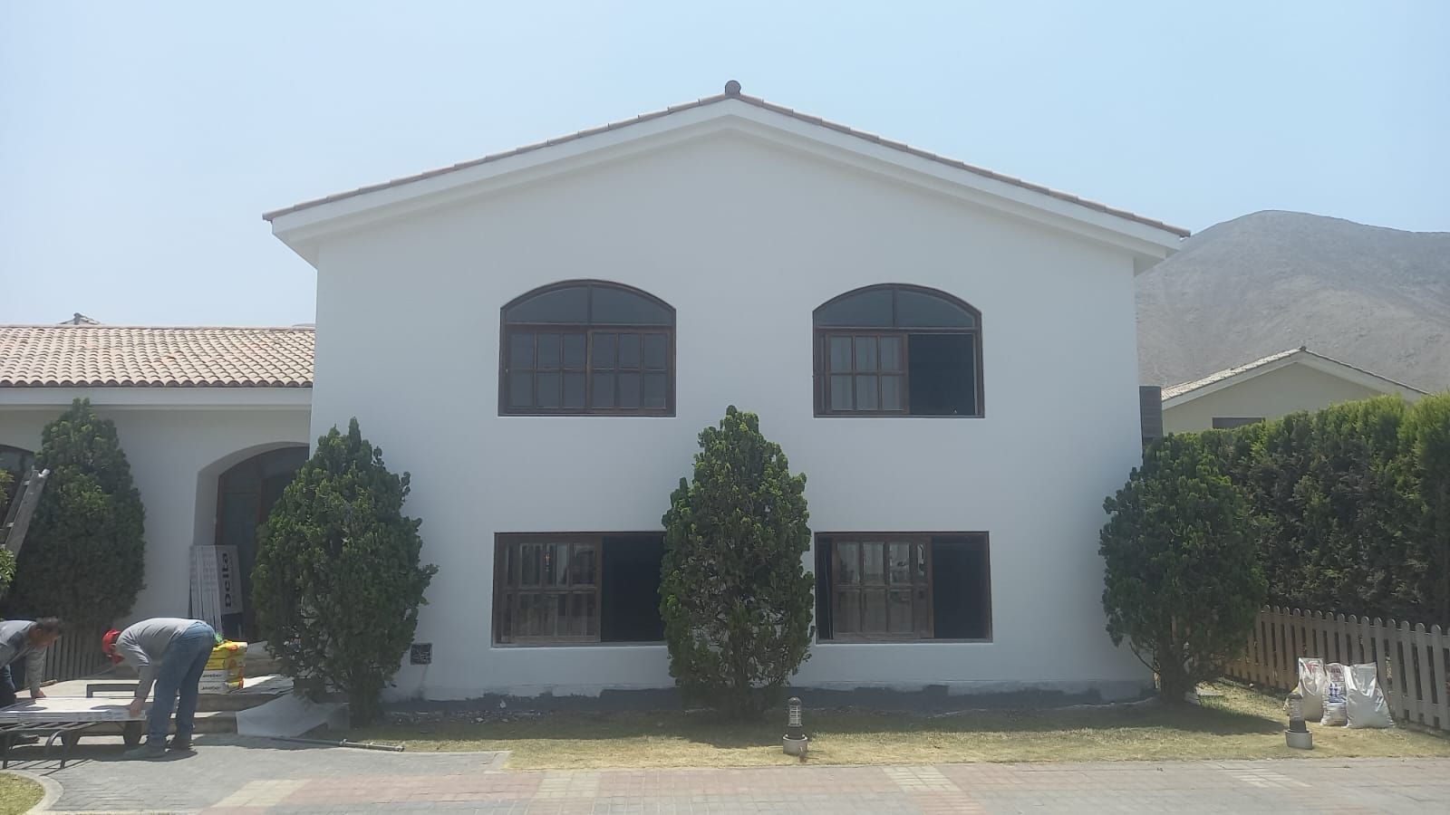 trabajos de construcción