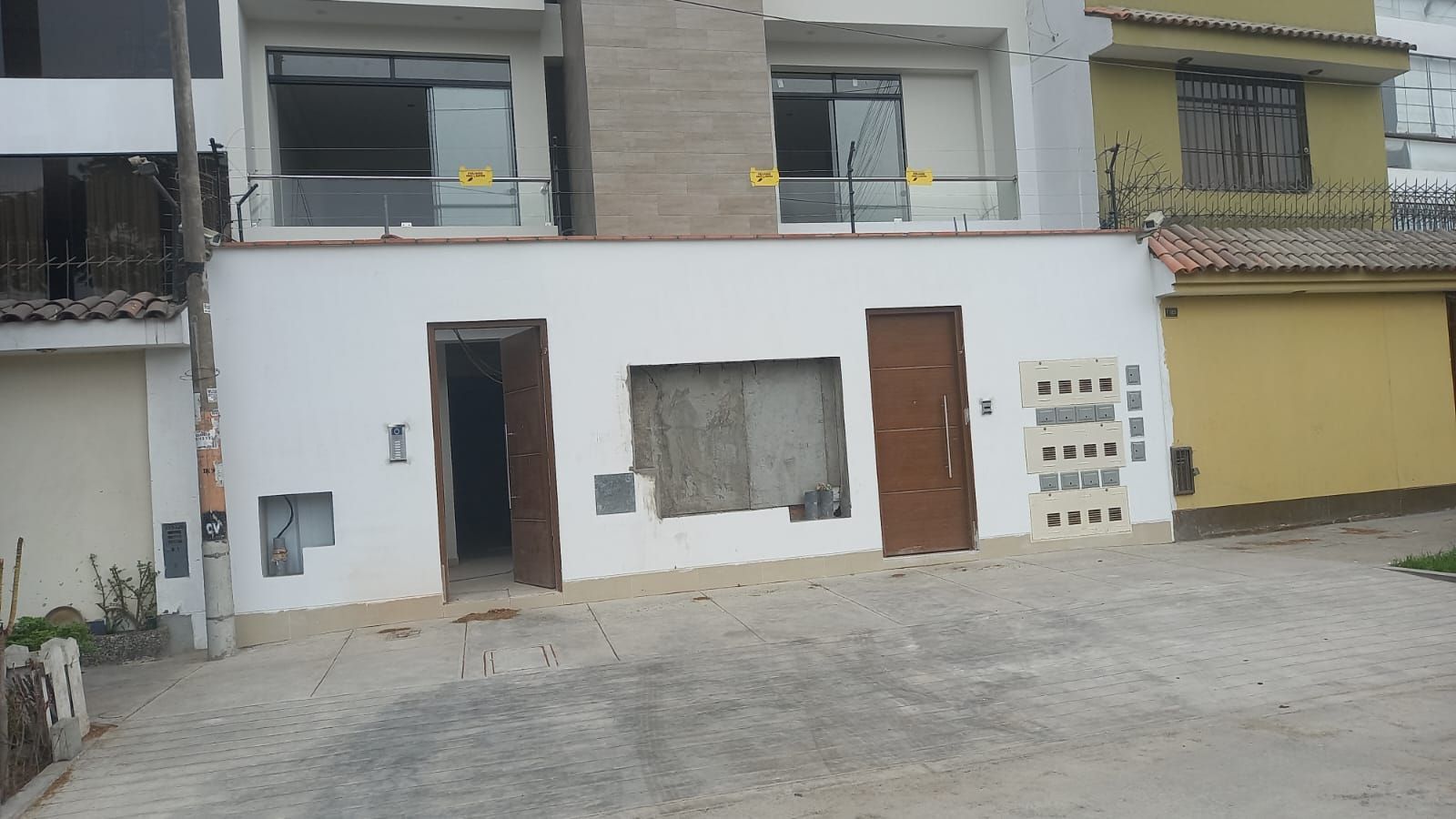 trabajos de construcción