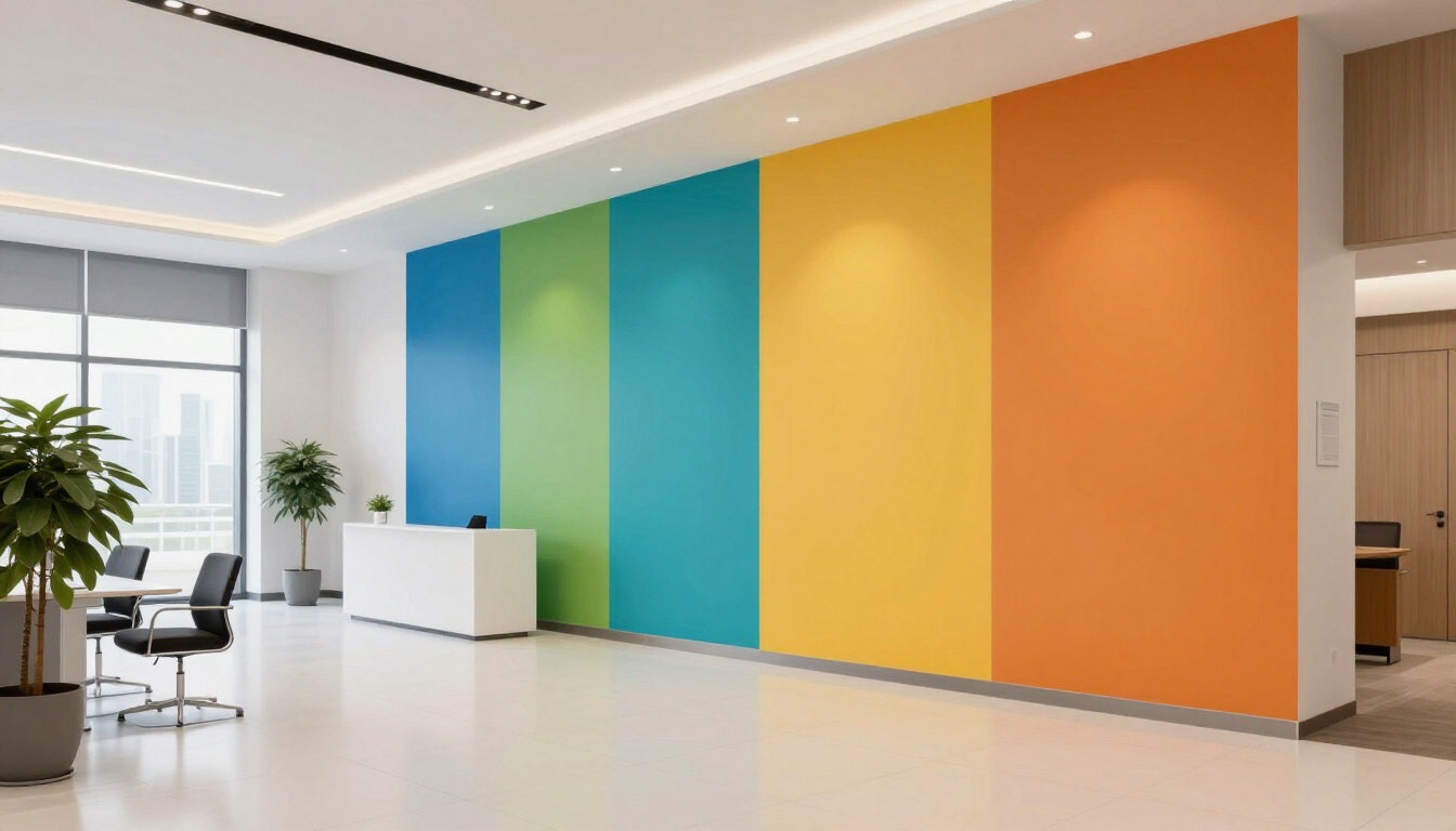 Freshly Painted Office