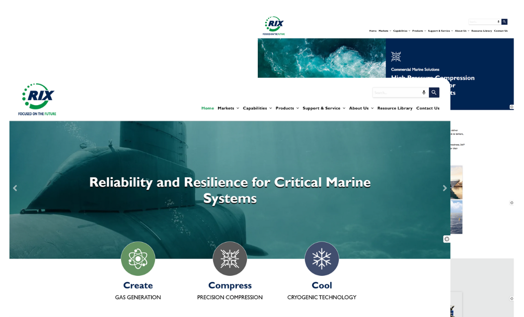 A website for reliability and resilience for critical marine systems
