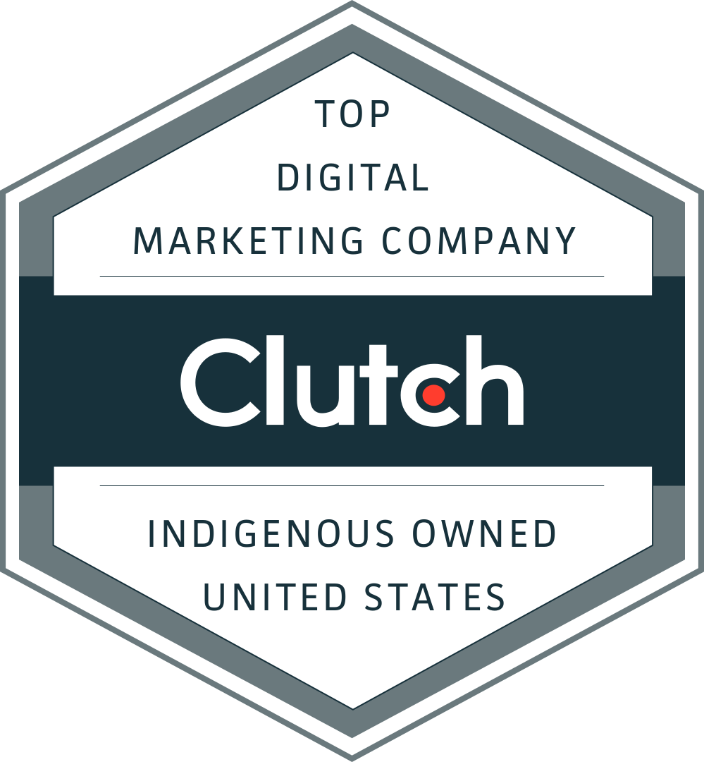 Clutch is a top digital marketing company indigenous owned in the united states.