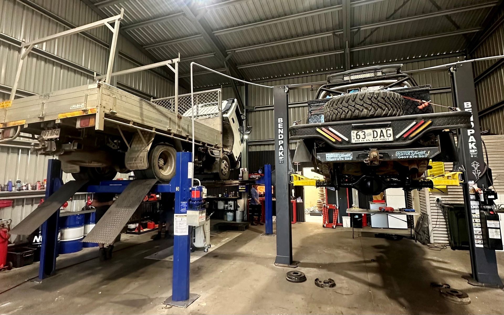 Light truck ready for a Service -Trusted Mechanic in Hervey Bay