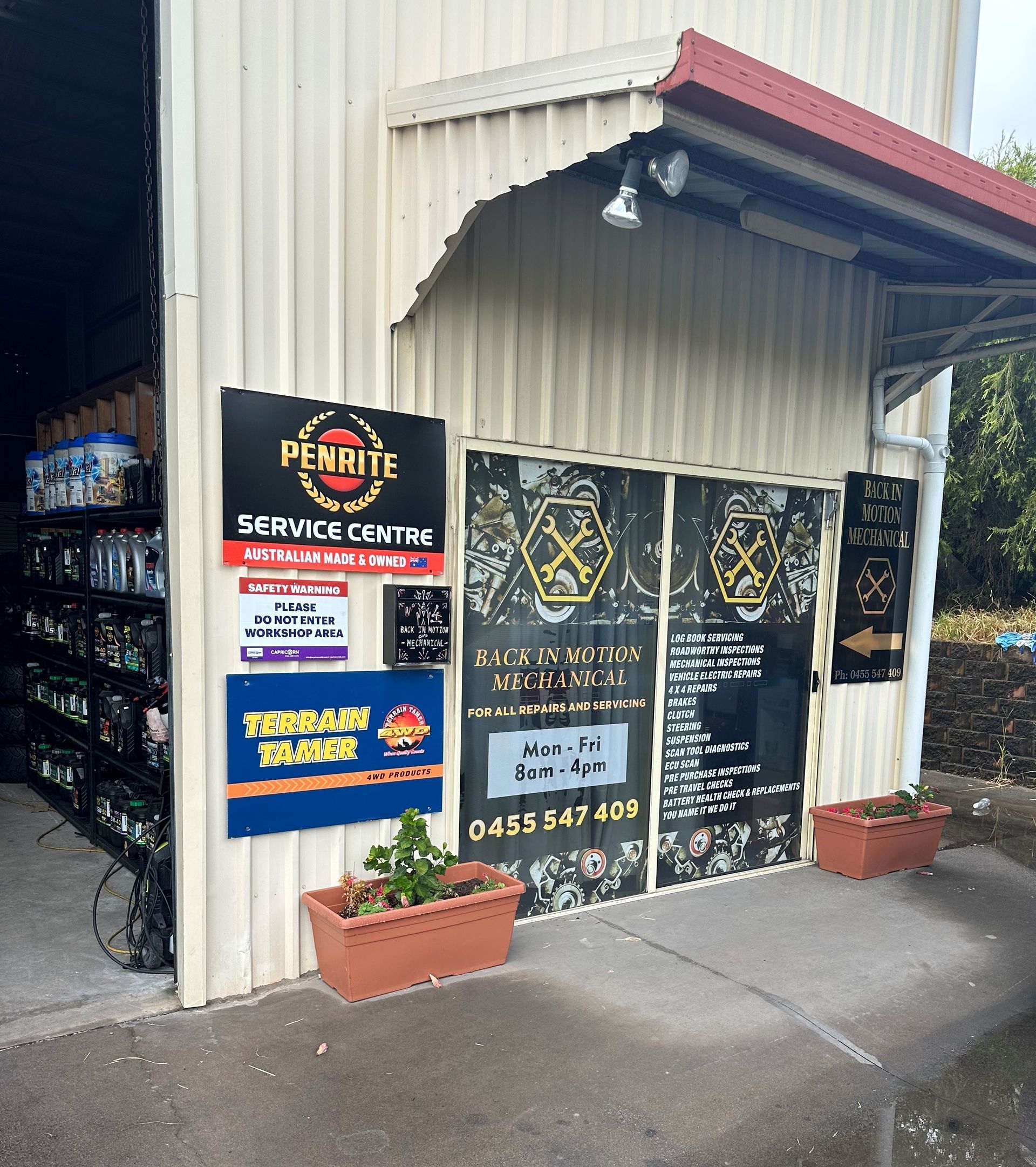 Shop Front - Trusted Mechanic in Hervey Bay