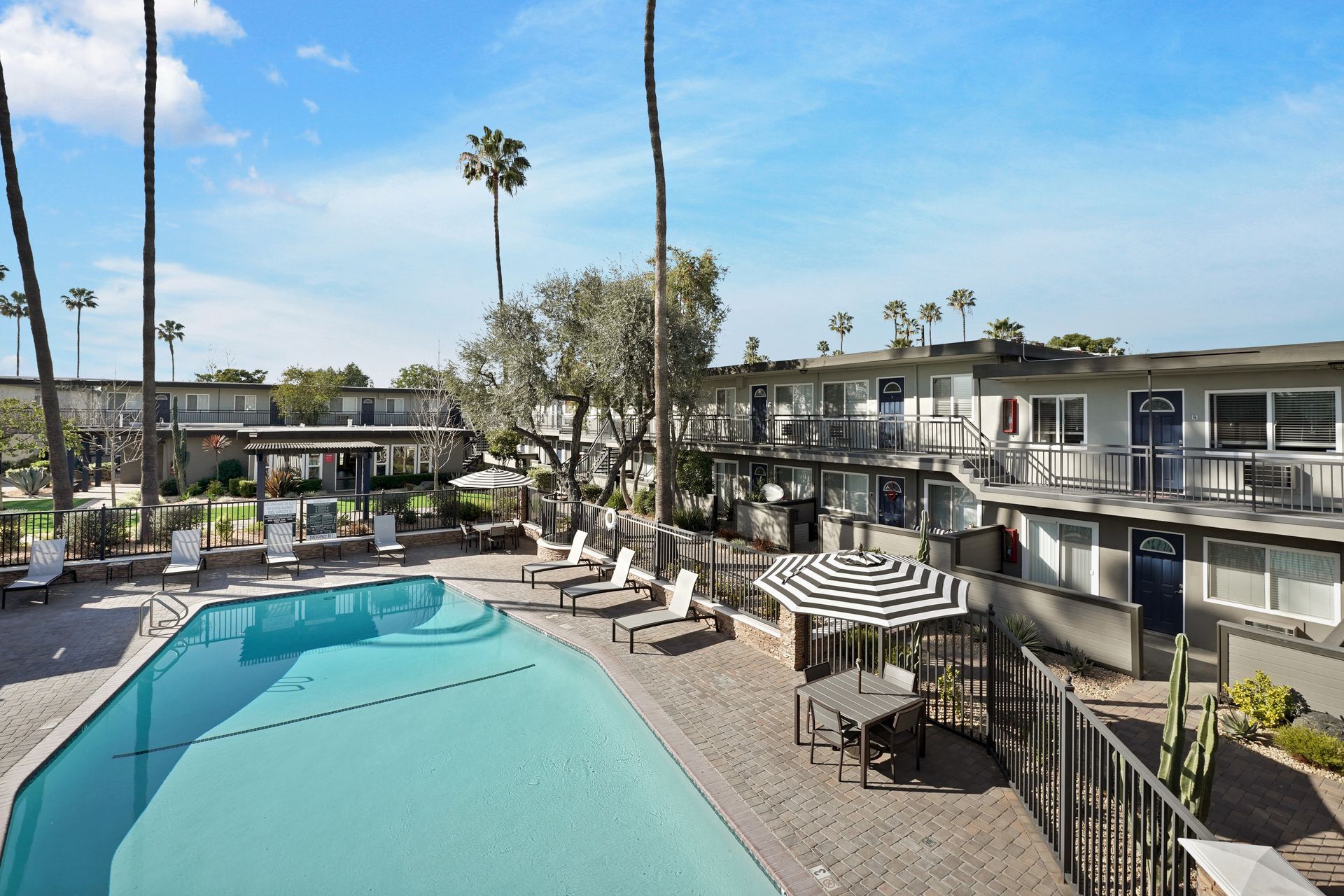 Photo gallery of Interior and Exterior shots of The Courtyards and Tierra Palms Apartments