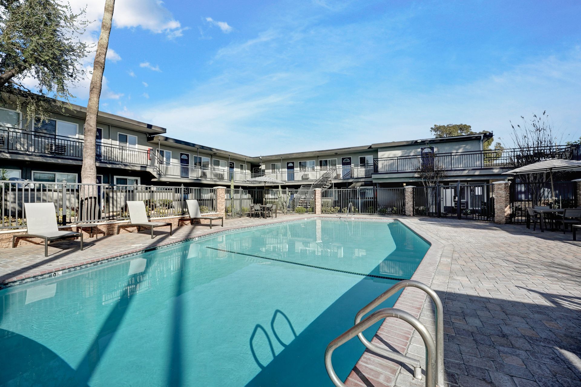 Photo gallery of Interior and Exterior shots of The Courtyards and Tierra Palms Apartments