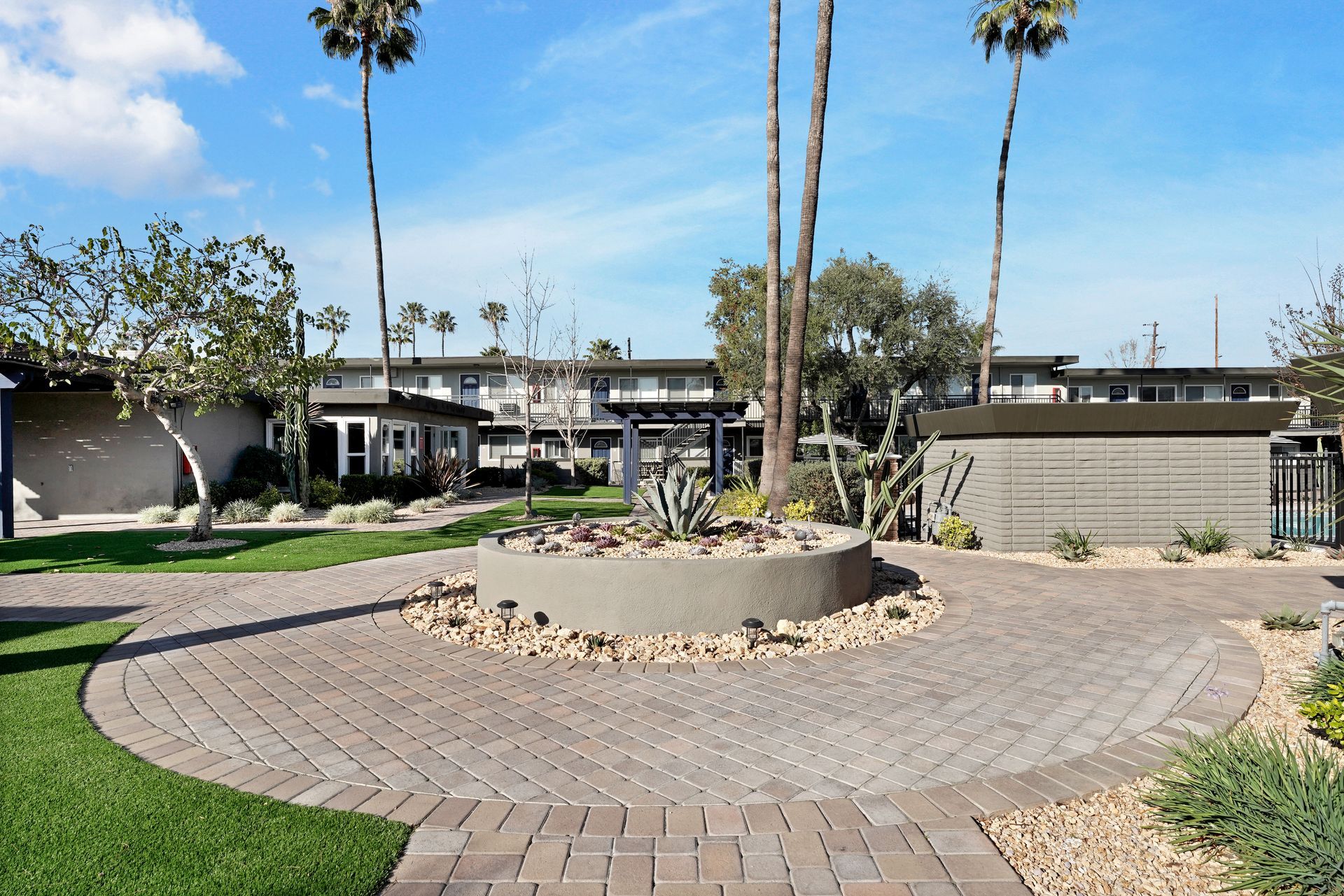 Photo gallery of Interior and Exterior shots of The Courtyards and Tierra Palms Apartments