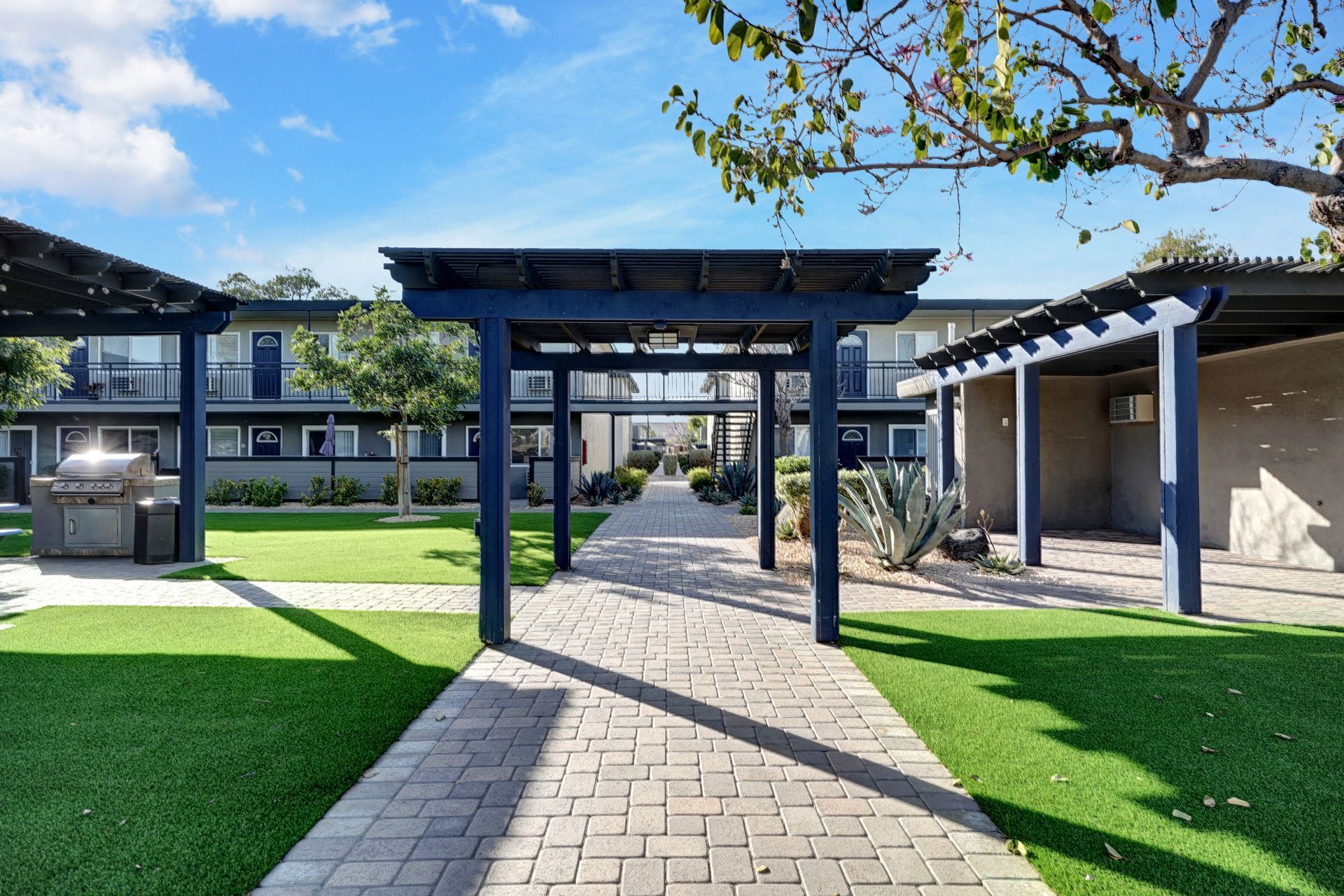Photo gallery of Interior and Exterior shots of The Courtyards and Tierra Palms Apartments