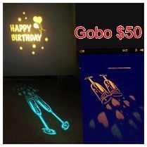 Projected light patterns: 