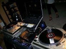 Disk Jockey and a Laptop