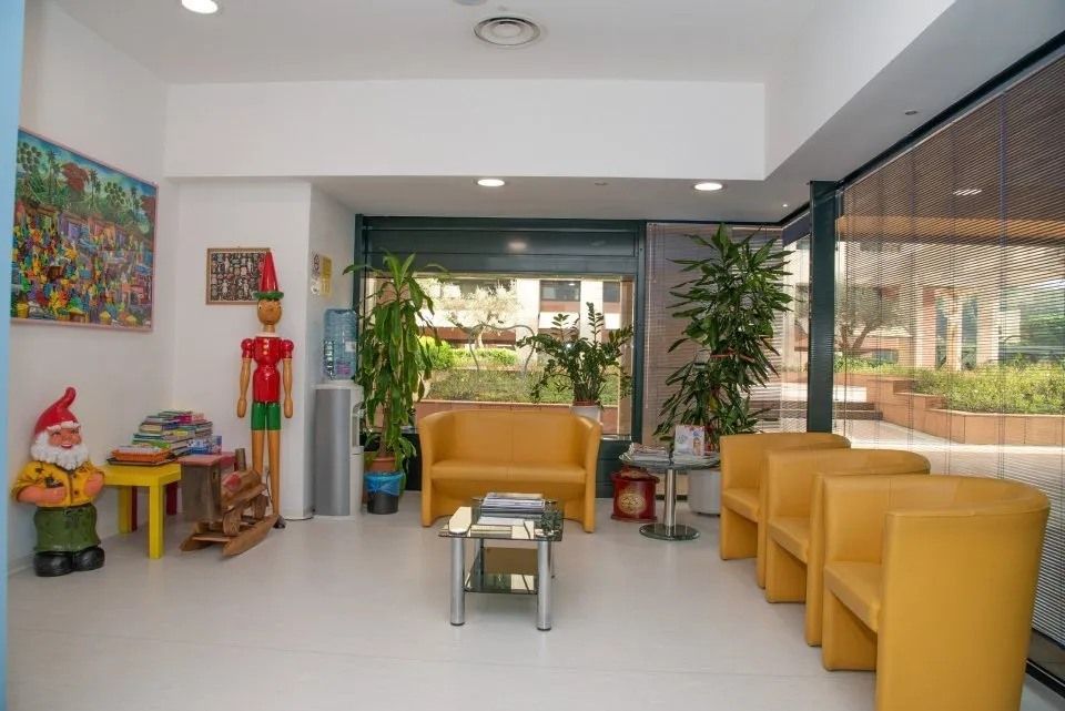 sala dello studio dentistico di Como