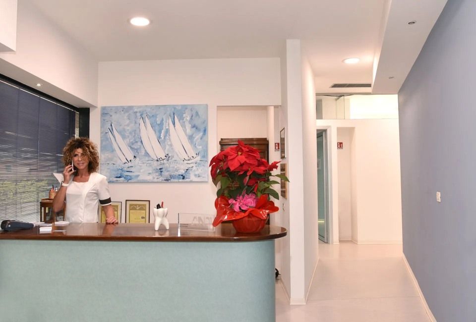 interno studio dentistico di Como