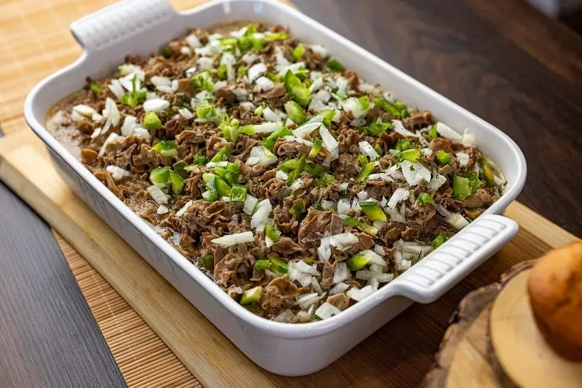 Chitterlings half pan