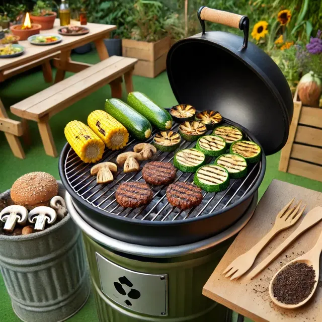 sustainable modern barbecues image