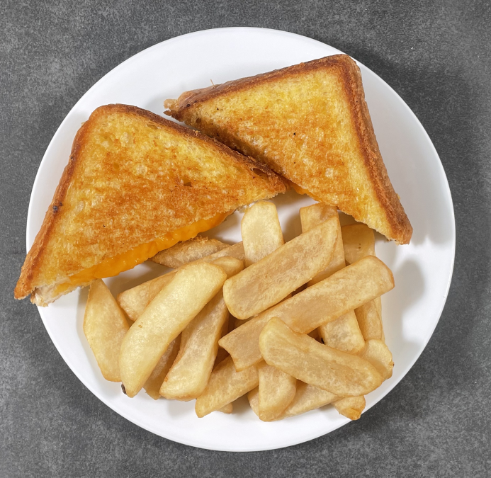 Kids meal grilled cheese