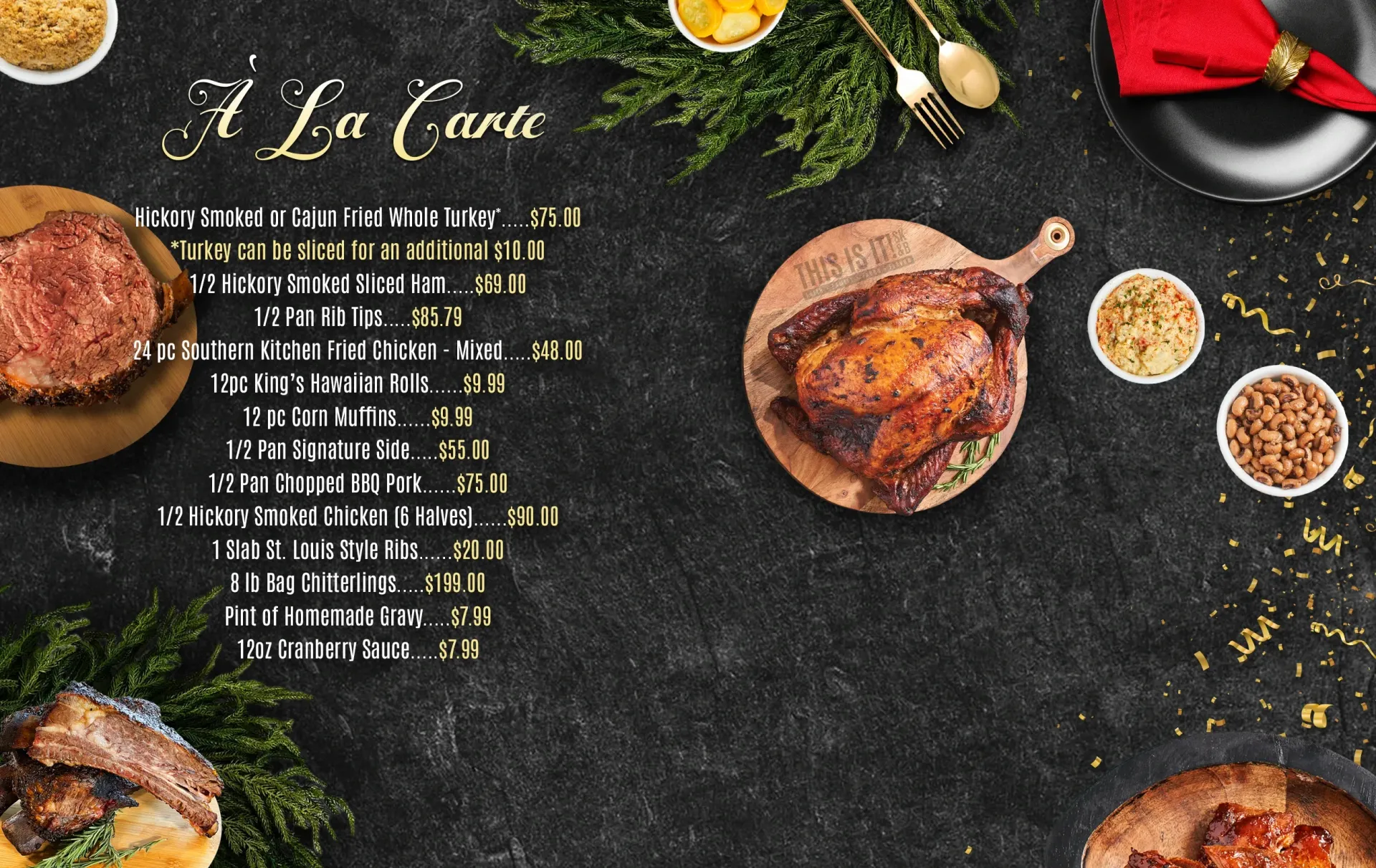 A La Carte