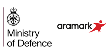 Logo of UK Ministry of Defence & Aramark