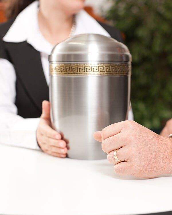 Stainless Steel Urn — Quality Cremation Services in Rockhampton, QLD