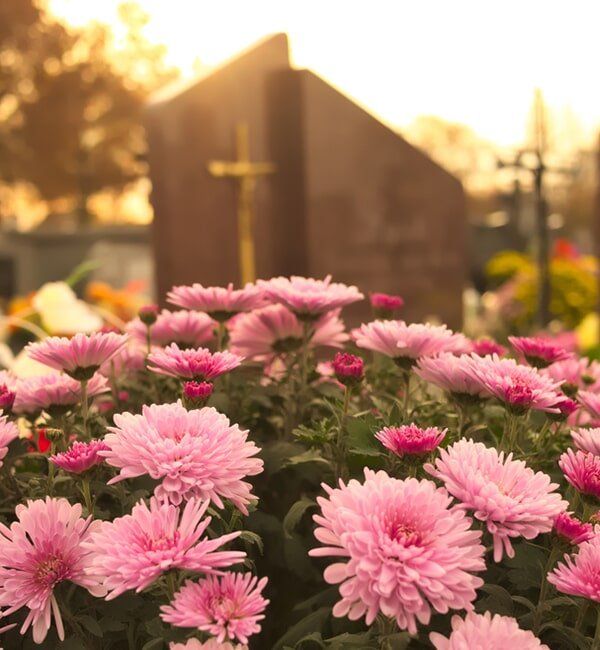 Flowers On The Grave — Quality Cremation Services in Rockhampton, QLD