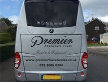 Hiring a minibus - Caerphilly, Cardiff, Mid Glamorgan, Wales - Premier Minibuses Ltd - luggage space